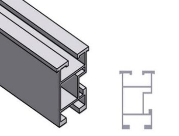 Querträgerprofilschiene Flex 40 1,10