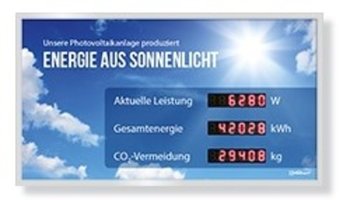 Siebert Photovoltaik Digitalanzeigen Display XC 440 Linea