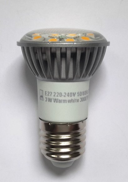 LED Strahler E27 220-240 VAC 3 W